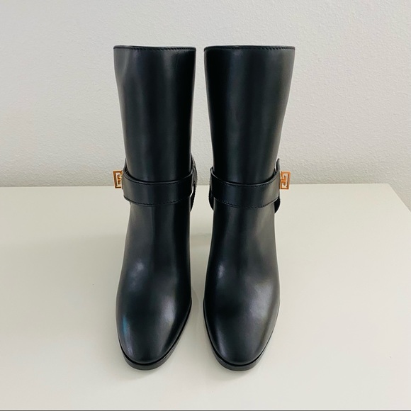 Givenchy Eden Ankle Boot Black Leather - Picture 2 of 10